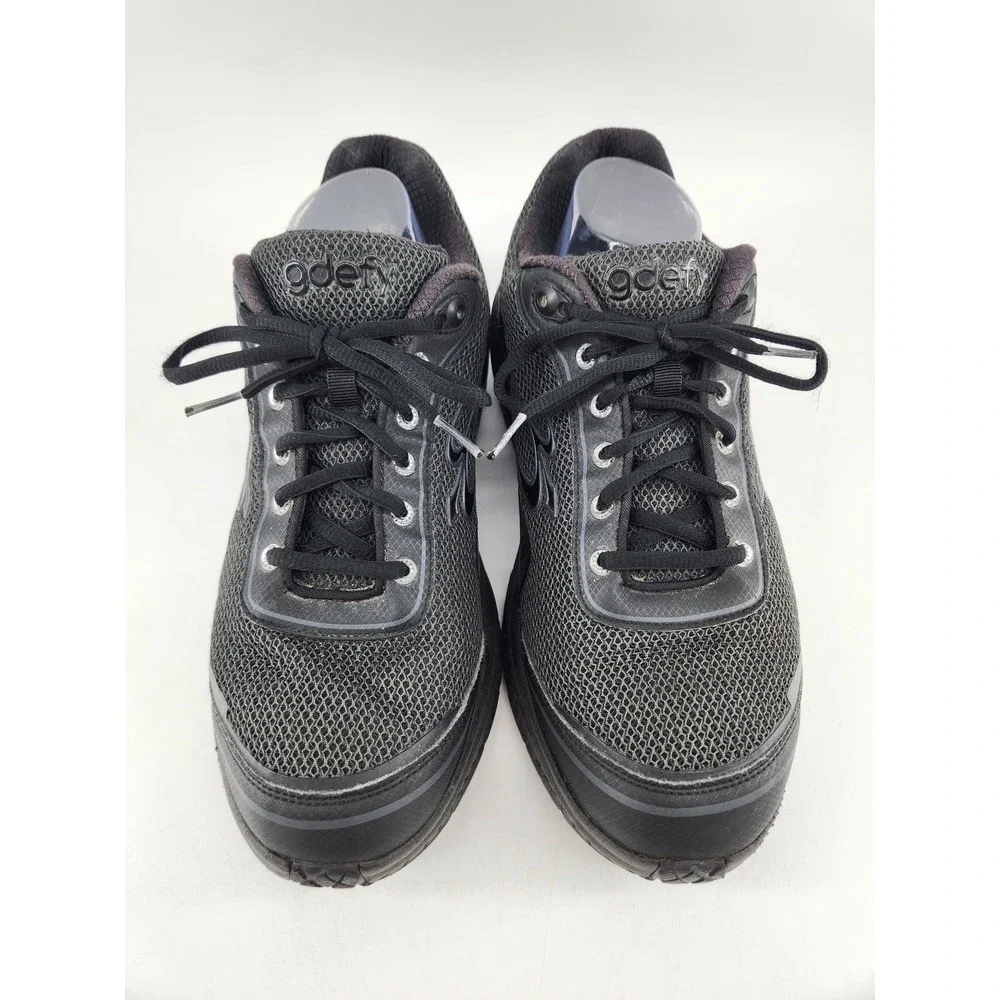 Gravity Defyer g-defy Mighty Walk Ion Walking‎ Shoes Mens 12 Black TB9024MBB